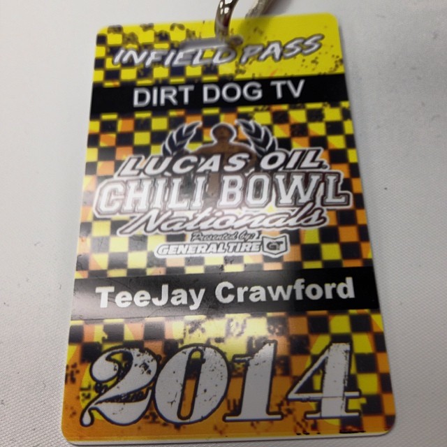 NOW THIS IS HOW YOU GO TO CHILI BOWL I FIELD MEDIA PASS!!!!