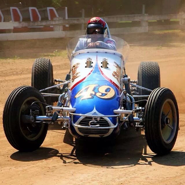 silvercrown today at The Terre Haute Action Track.