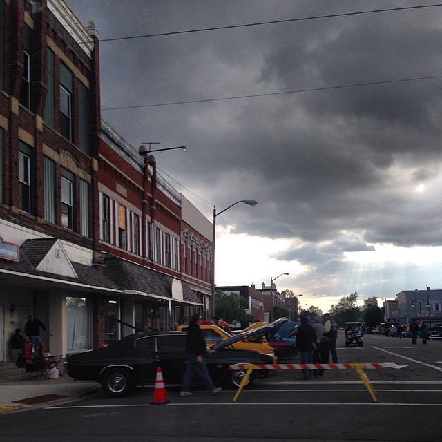 Found a car show on our way to eldora.