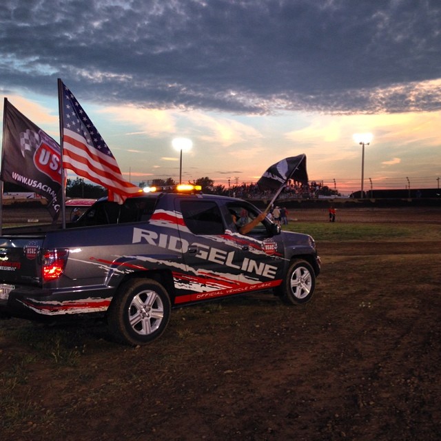 The kiwi's have taken over the pace truck.