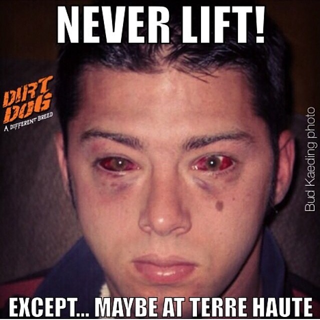 One more day off then it's off to Terre Haute, now in the mean time go laugh your ass…