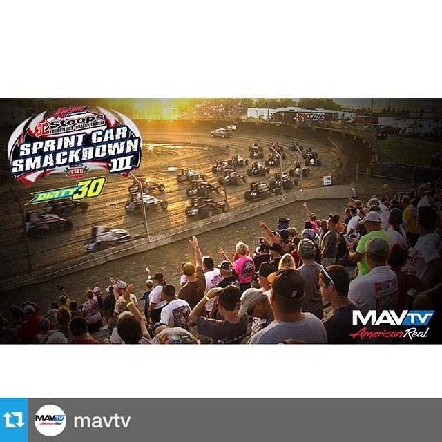 Don't miss Smackdown from Kokomo Speedway featuring USAC Racing Sprint Cars today at…