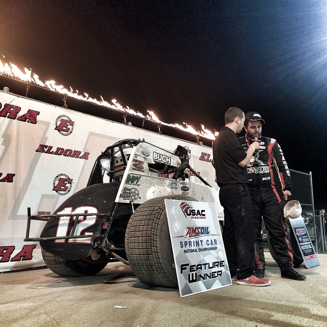 Robert Ballou WINS at eldora!