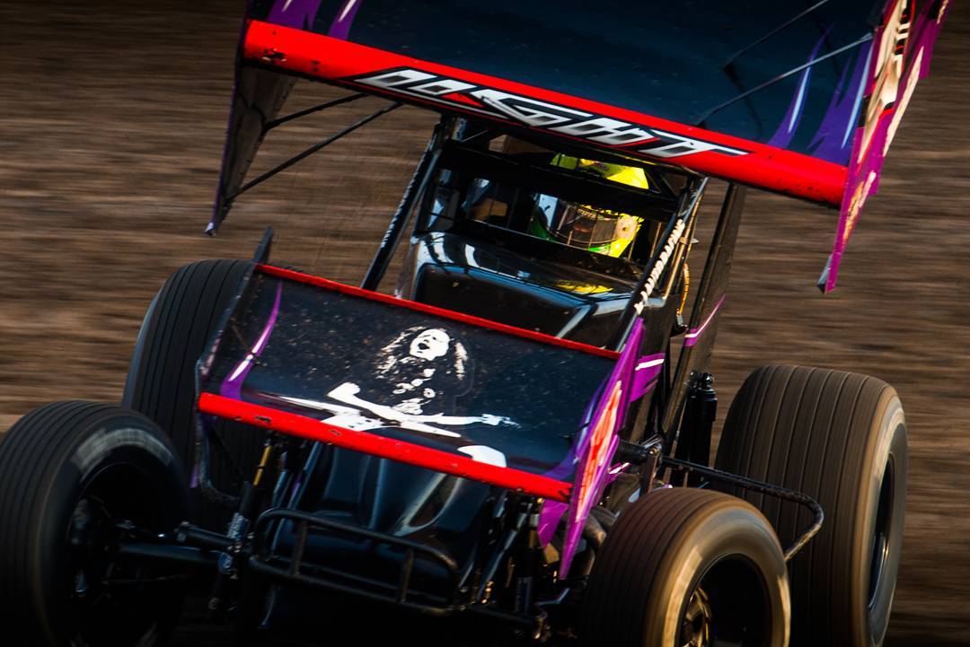 Because tonight gold crown ads winged sprint cars, and this ride will be there.