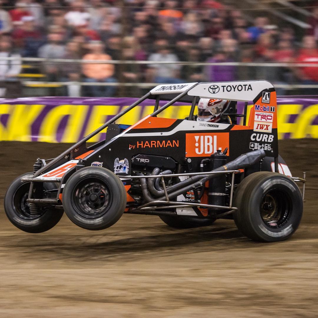 put on one hell of a show going from the D main to the A main!