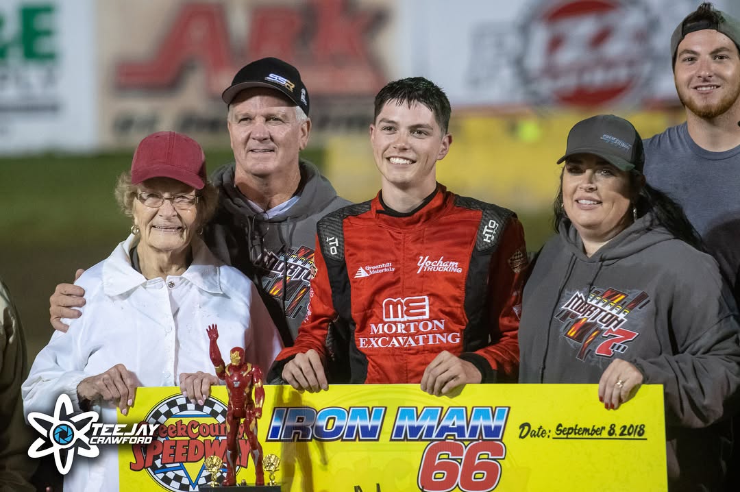 It was misting rain from the time I got to Creekadega, until the end of the feature,…