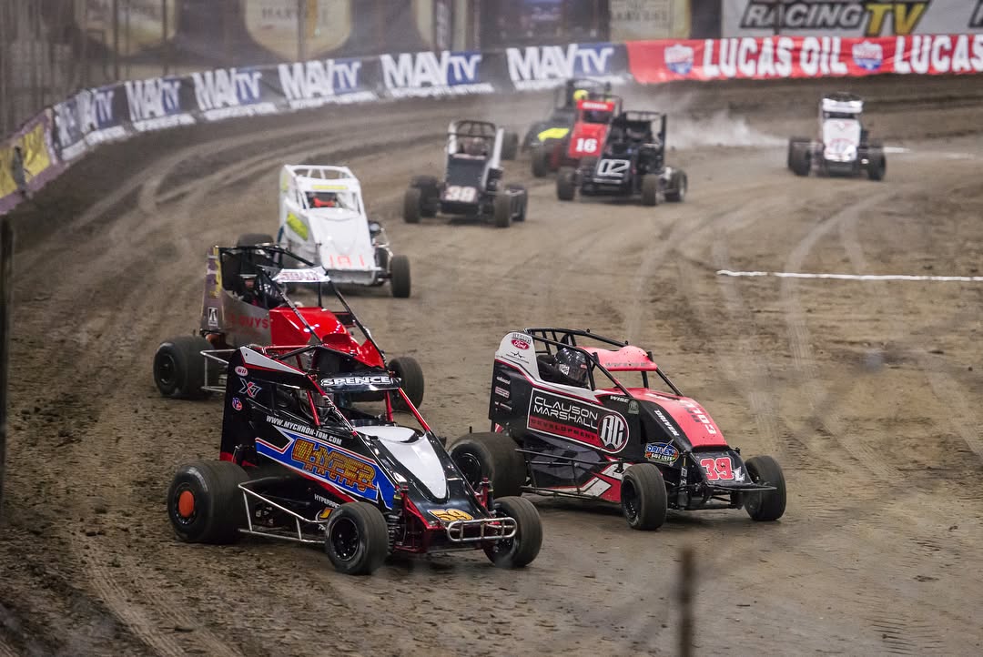 I tried something a little different during the first set of heat races.