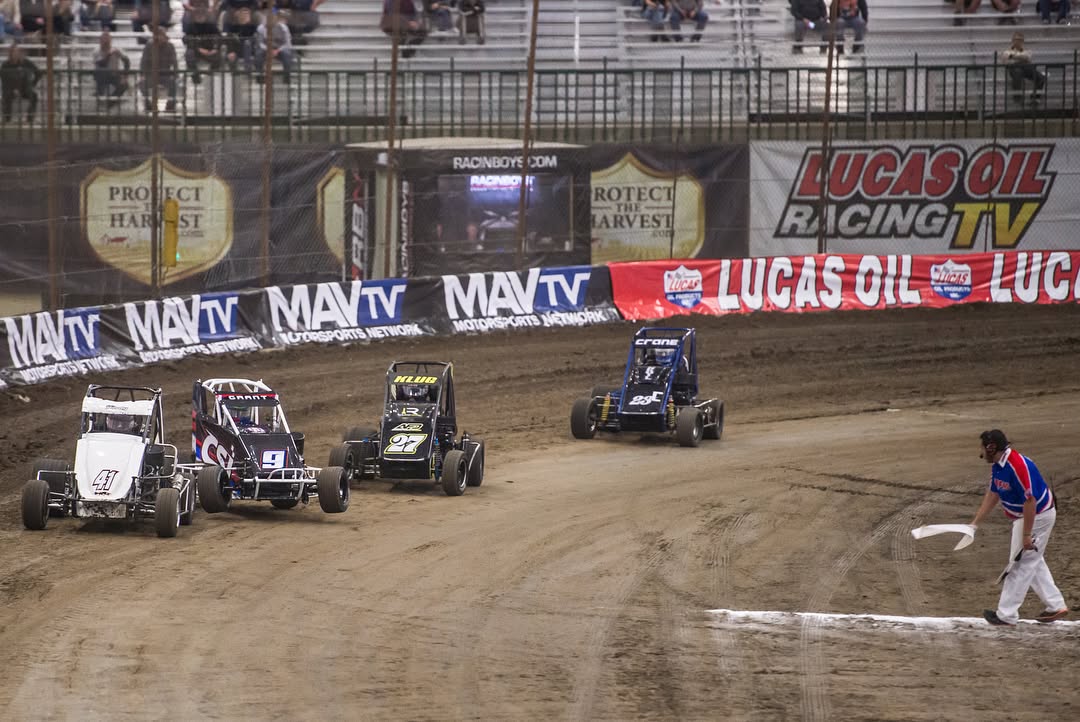 I tried something a little different during the first set of heat races.
