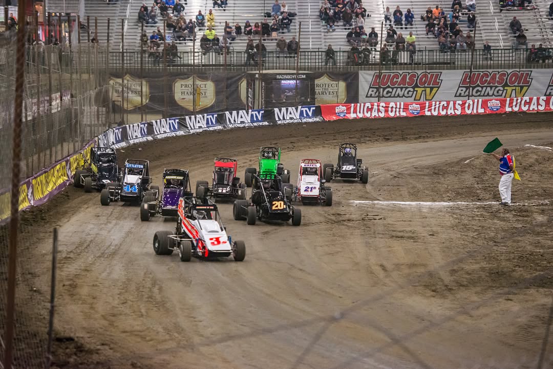 I tried something a little different during the first set of heat races.
