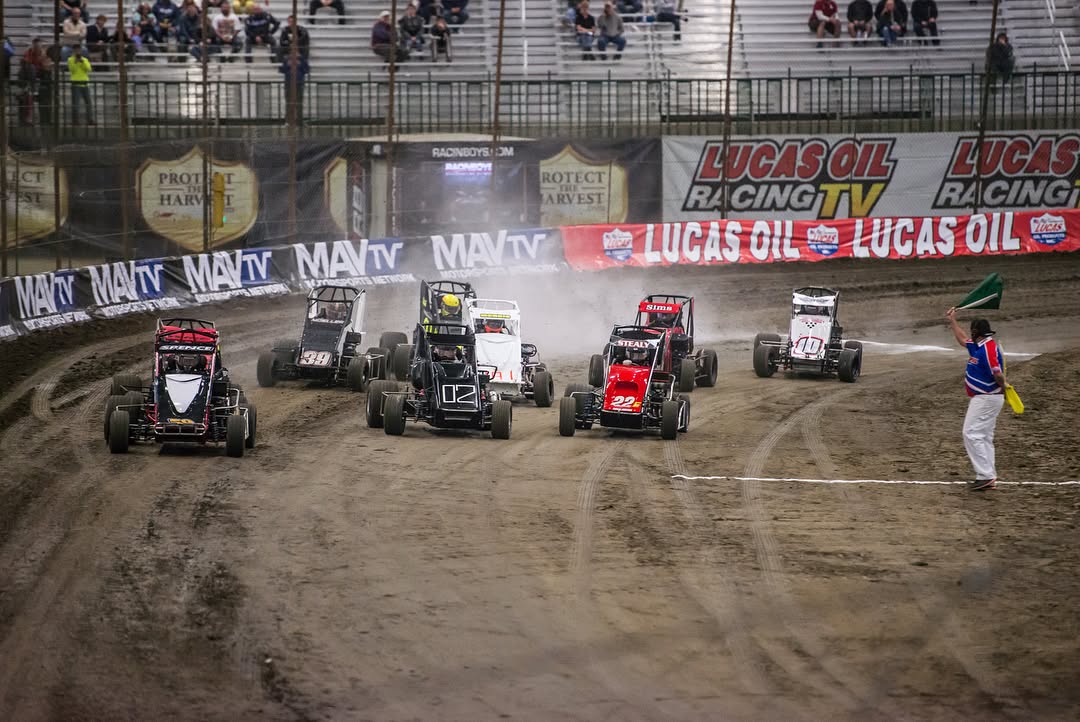 I tried something a little different during the first set of heat races.