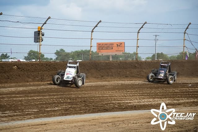 The album I found isn’t just an average old Indiana sprint car race, this is the week…