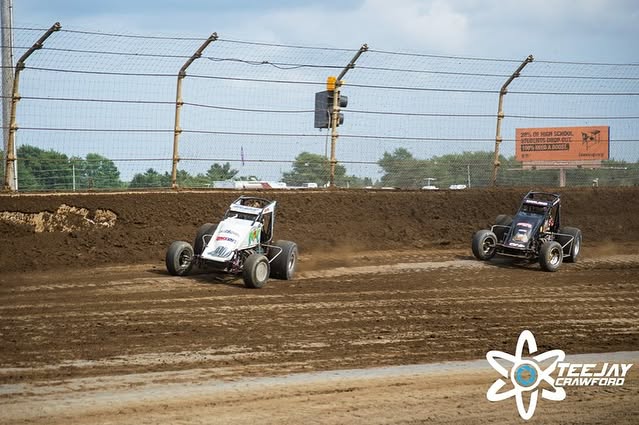 The album I found isn’t just an average old Indiana sprint car race, this is the week…