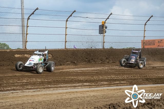 The album I found isn’t just an average old Indiana sprint car race, this is the week…