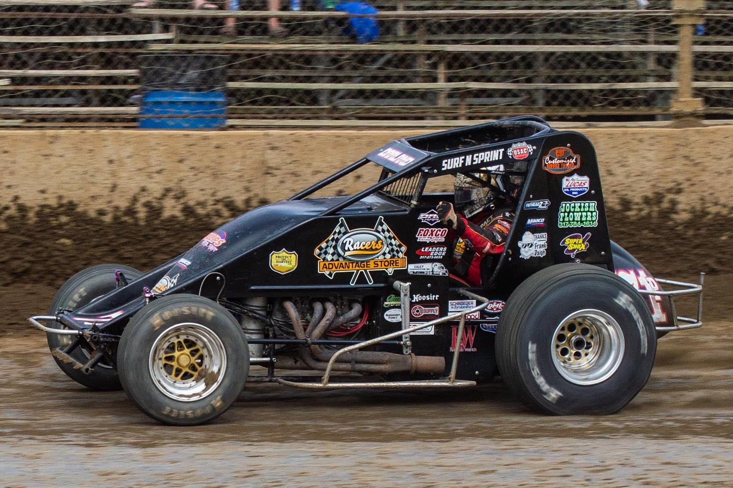 No driver at has won more races than USAC record holder
