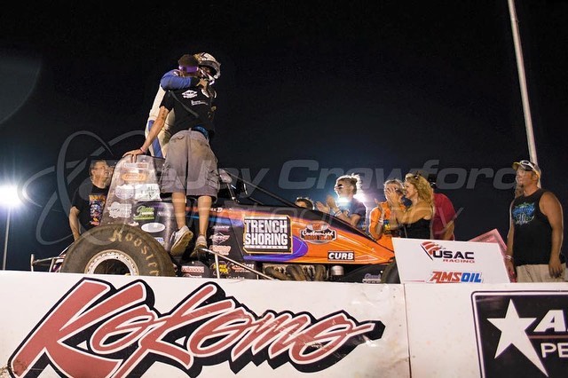 No driver at has won more races than USAC record holder