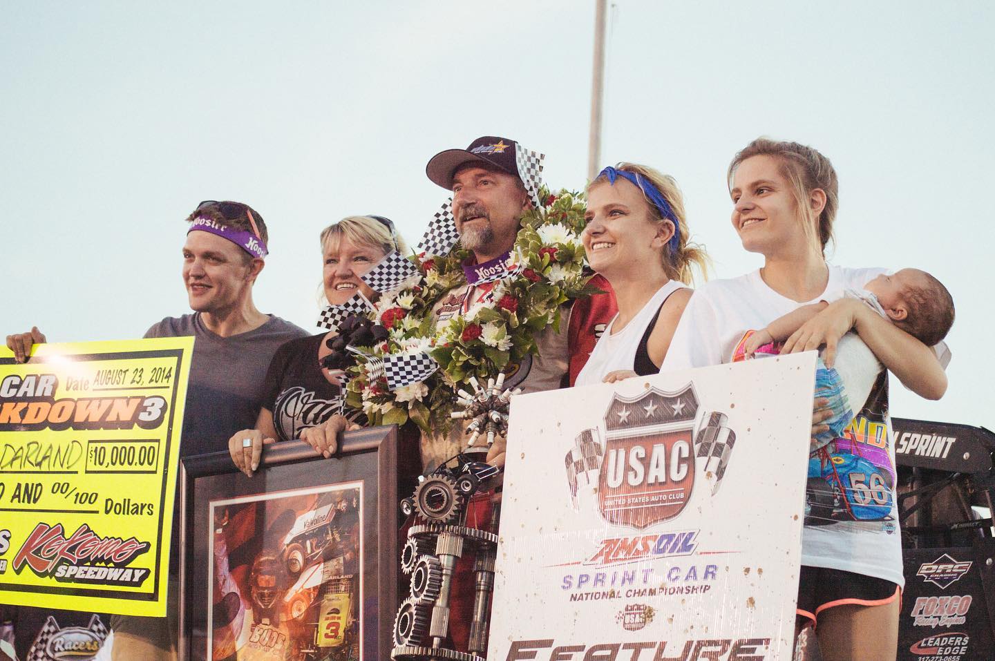 No driver at has won more races than USAC record holder