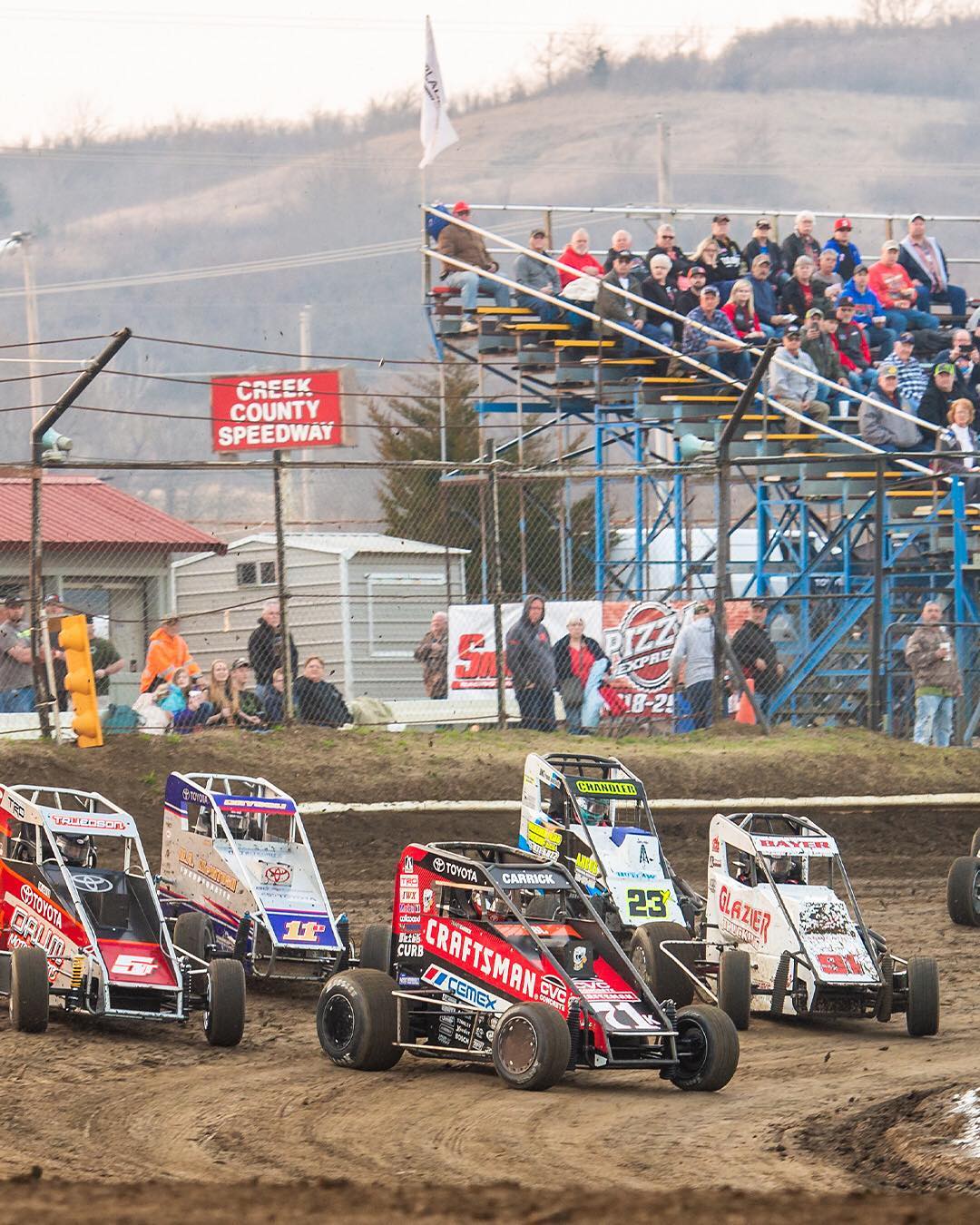 A few photos from the POWRi race at Creekadega.