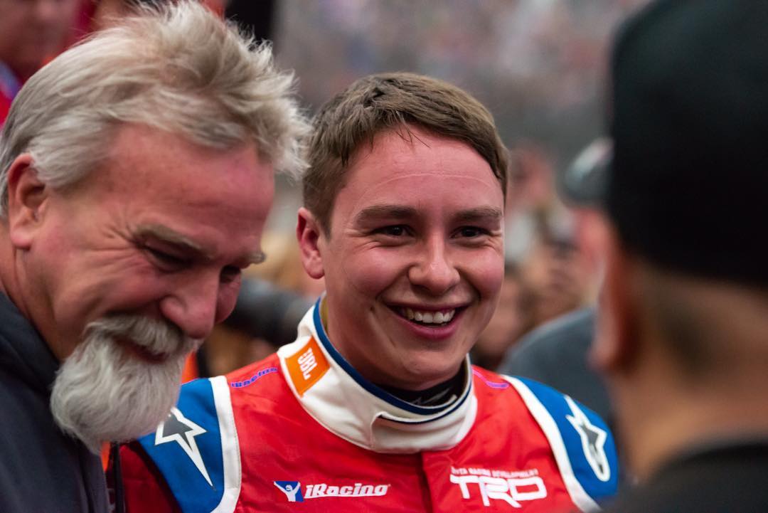makes it another Toyota win!