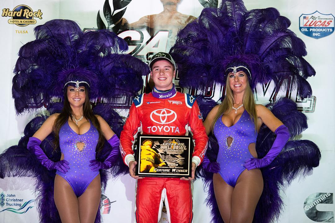 makes it another Toyota win!