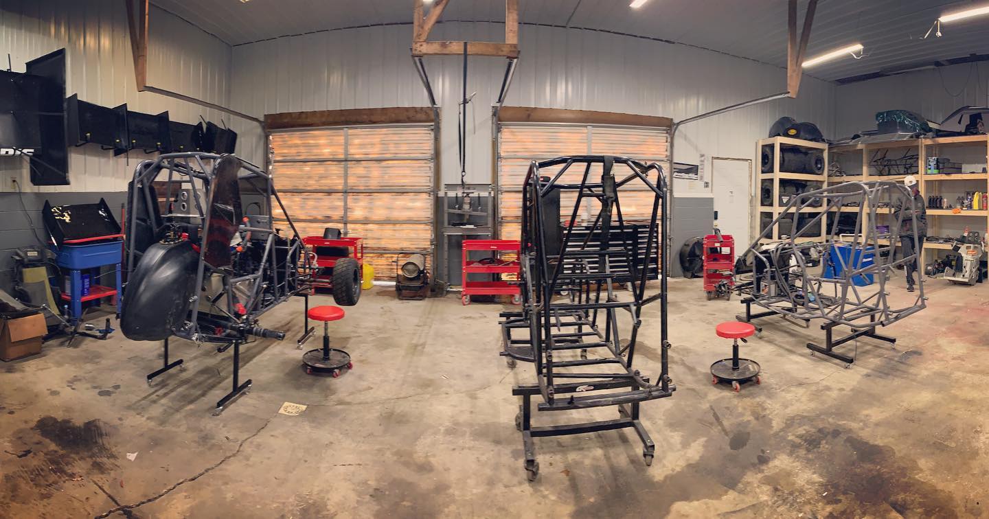 Step one, clean and organize the shop.