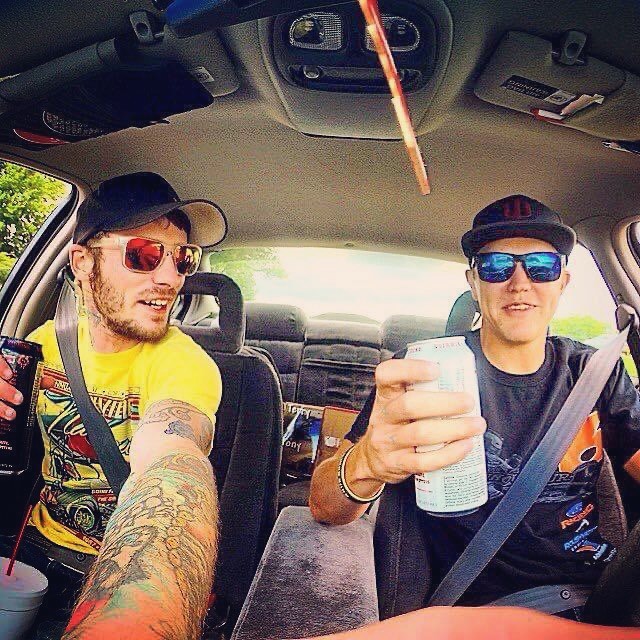 Way back and warmer Wednesday featuring liquid nitro, and the Pontiac.